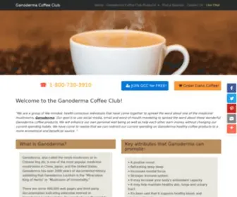 Ganodermacoffeeclub.com(Ganoderma Coffee Club) Screenshot