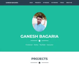 Ganofins.com(Ganesh Bagaria) Screenshot