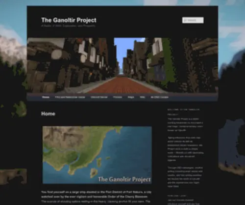 Ganoltirproject.com(The Ganoltir Project) Screenshot