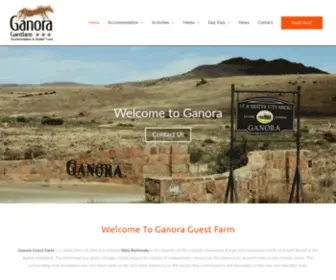 Ganora.co.za(Nieu Bethesda Accommodation) Screenshot