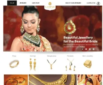 Ganpatijewellers.com(Ganpati Jewellers) Screenshot