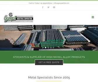Ganpatind.com(Stainless Steel Pipe) Screenshot