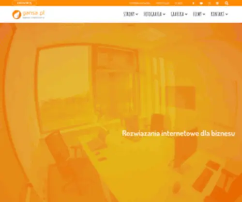 Gansa.pl(Agencja interaktywna) Screenshot
