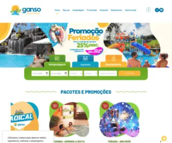 Gansocomplexodelazer.com.br(Ganso Complexo de Lazer) Screenshot