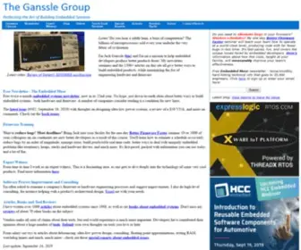 Ganssle.com(The Ganssle Group) Screenshot