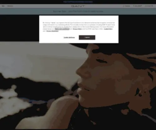 Gant.com(GANT US) Screenshot