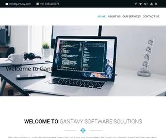 Gantavy.com(Destination for Software Services) Screenshot