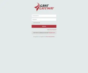 Gantgateway.com(Gant Gateway) Screenshot