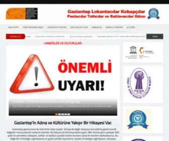 Gantlokoda.org.tr(Gaziantep) Screenshot