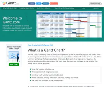 Gantt.com(Gantt Chart Software) Screenshot