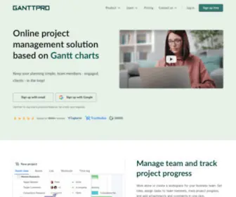 Ganttpro.com(Online Gantt Chart Maker for Project Planning) Screenshot