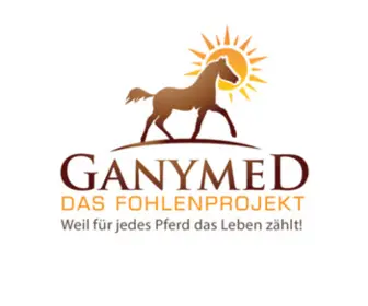 Ganymed-Fohlen.org(Ganymed Das Fohlenprojekt) Screenshot