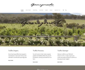 Ganymedetruffles.com.au(Ganymede Truffles) Screenshot