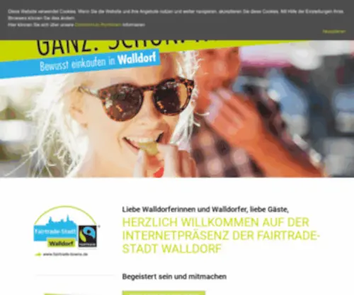 Ganz-Schoen-Fair.de(Fairtrade-Stadt Walldorf … Ganz) Screenshot