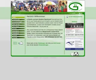 Ganzlinersv.de(Ganzliner Sportverein e.V) Screenshot