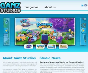 Ganzstudios.com(GanzStudios Site) Screenshot