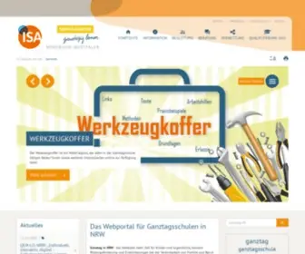 Ganztag-NRW.de(Ganztag in NRW) Screenshot