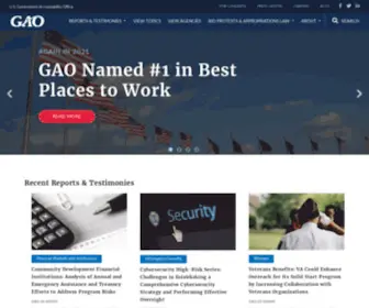 Gao.gov(GAO)) Screenshot