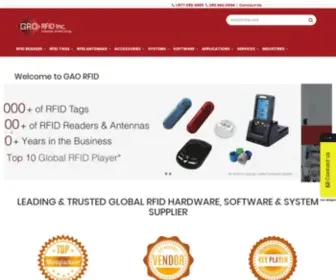 Gaorfid.com(RFID Hardware) Screenshot