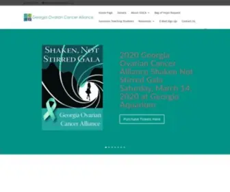 Gaovariancancer.org(Georgia Ovarian Cancer Alliance) Screenshot