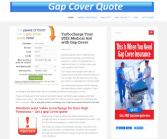 Gap-Cover-Quote.co.za(Gap cover) Screenshot