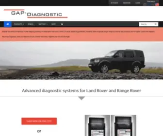 Gap-Diagnostic.com(Diagnostic tool for Land Rover) Screenshot