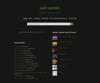 Gap-Games.com(Download cracked games via torrent) Screenshot