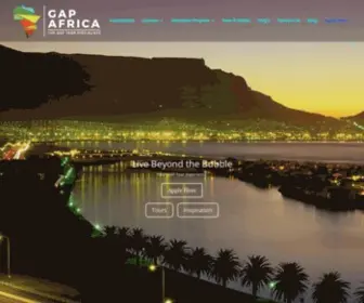 Gapafrica.net(GAP YEAR EXPERIENCE ABROAD) Screenshot