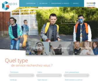 Gapas.org(Un accompagnement au quotidien) Screenshot