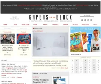 Gapersblock.com(Gapers Block) Screenshot