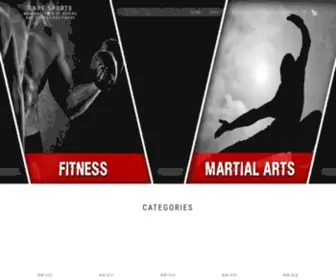 Gapesports.com(Manufacturer of boxing and Fitness Equipment) Screenshot