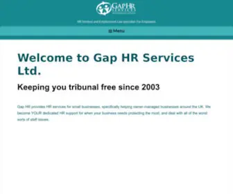 Gaphr.co.uk(Gap HR Services Ltd) Screenshot