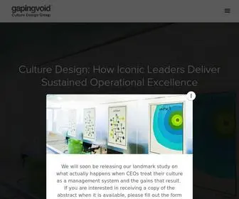 GapingVoid.com(Top Culture Design Consulting Firm) Screenshot