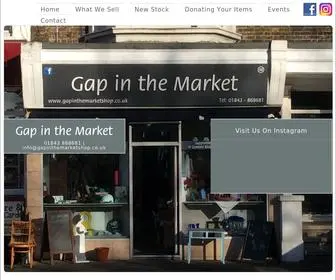 Gapinthemarketshop.co.uk(Gap In The Market) Screenshot