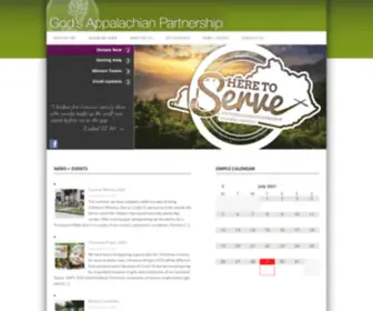 Gapky.org(God's Appalachian Partnership) Screenshot