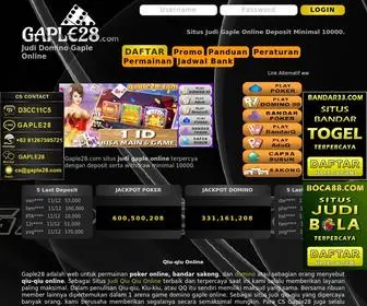 Gaple28.icu(Gaple 28) Screenshot
