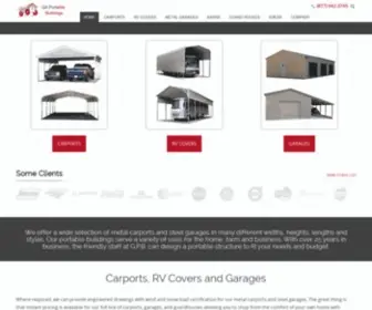 Gaport.com(Metal Buildings) Screenshot