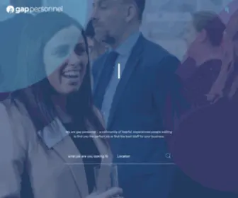 Gappersonneljobs.com(Temporary and permanent jobs) Screenshot