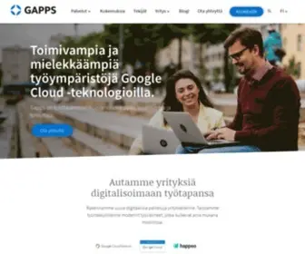 Gapps.fi(Suomen johtava Google Cloud) Screenshot