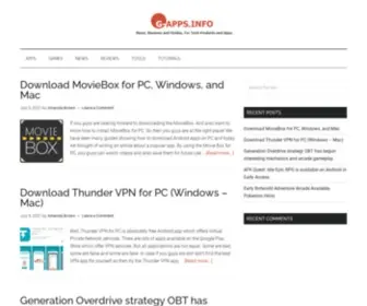 Gapps.info(G-Apps Info) Screenshot