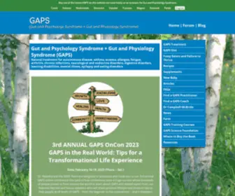 Gaps.me(Gut and Psychology Syndrome (GAP Syndrome or GAPS)) Screenshot