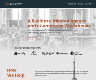 Gapstow.co(Shopify Experts) Screenshot