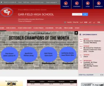 Gar-Field.org(Gar-Field High School) Screenshot