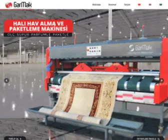 Gar-Mak.com(Garmak Türkiye'nin En İyi Halı Yıkama Makinaları ) Screenshot