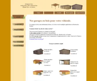 Garage-Bois.com(Garage bois) Screenshot