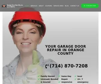 Garage-Door-Repair-Orange-County-CA.com(Garage Door Near Me Inc) Screenshot