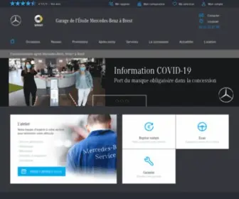 Garage-Etoile-Brest.fr(Mercedes-Benz Brest) Screenshot