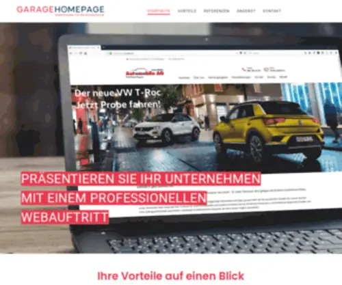 Garage-Homepage.ch(Garage) Screenshot