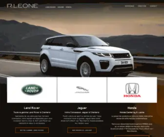 Garage-Leone.be(Jaguar, Land Rover, Honda à Charleroi) Screenshot