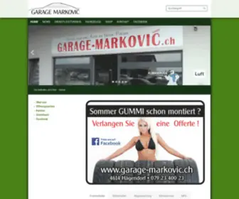 Garage-Markovic.ch(Herzlich) Screenshot